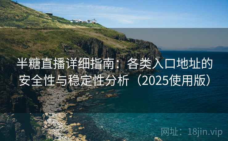 半糖直播详细指南：各类入口地址的安全性与稳定性分析（2025使用版）