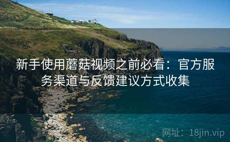 新手使用蘑菇视频之前必看：官方服务渠道与反馈建议方式收集