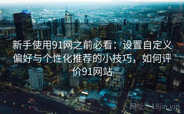新手使用91网之前必看：设置自定义偏好与个性化推荐的小技巧，如何评价91网站